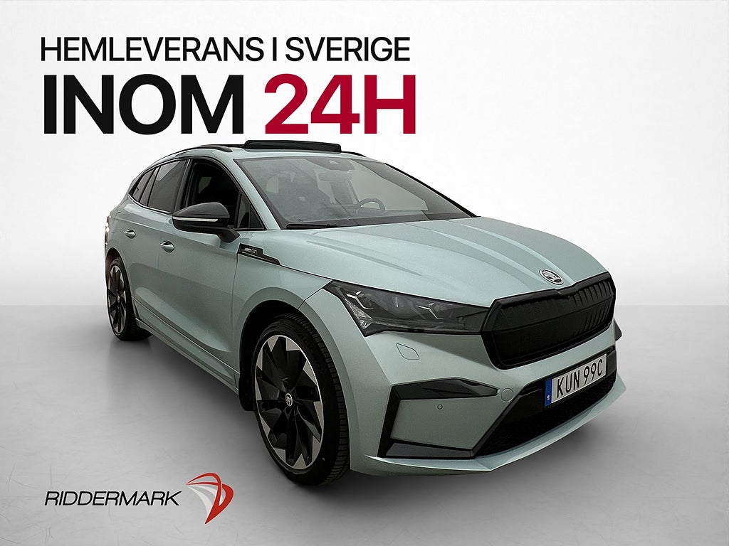 Skoda Enyaq iV 80 Sportline Pano HuD Matrix 360° Drag Värm