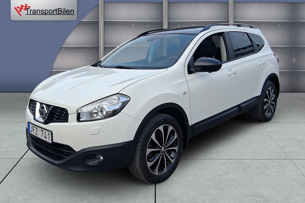 Nissan Qashqai+2 1.6 7Sits S+V Panorama Värmare