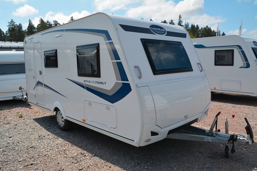 Caravelair Style 426 Family  Barnkammarvagn ny