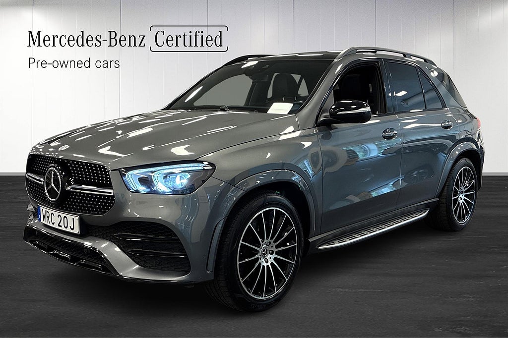 Mercedes-Benz GLE 350 de 4MATIC AMG Line Panorama Drag Luftfjädring Burm