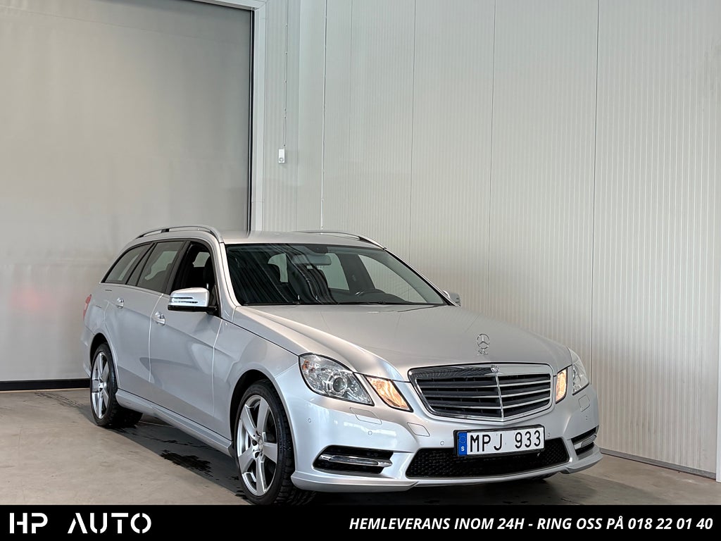Mercedes-Benz E 220d Classic 170hk Dragkrok Navi V-hjul Få ägare