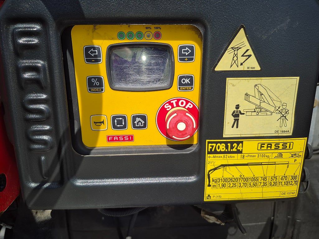 Iveco Daily 72C18 Automat Kranbil Fassi Kran Euro 6