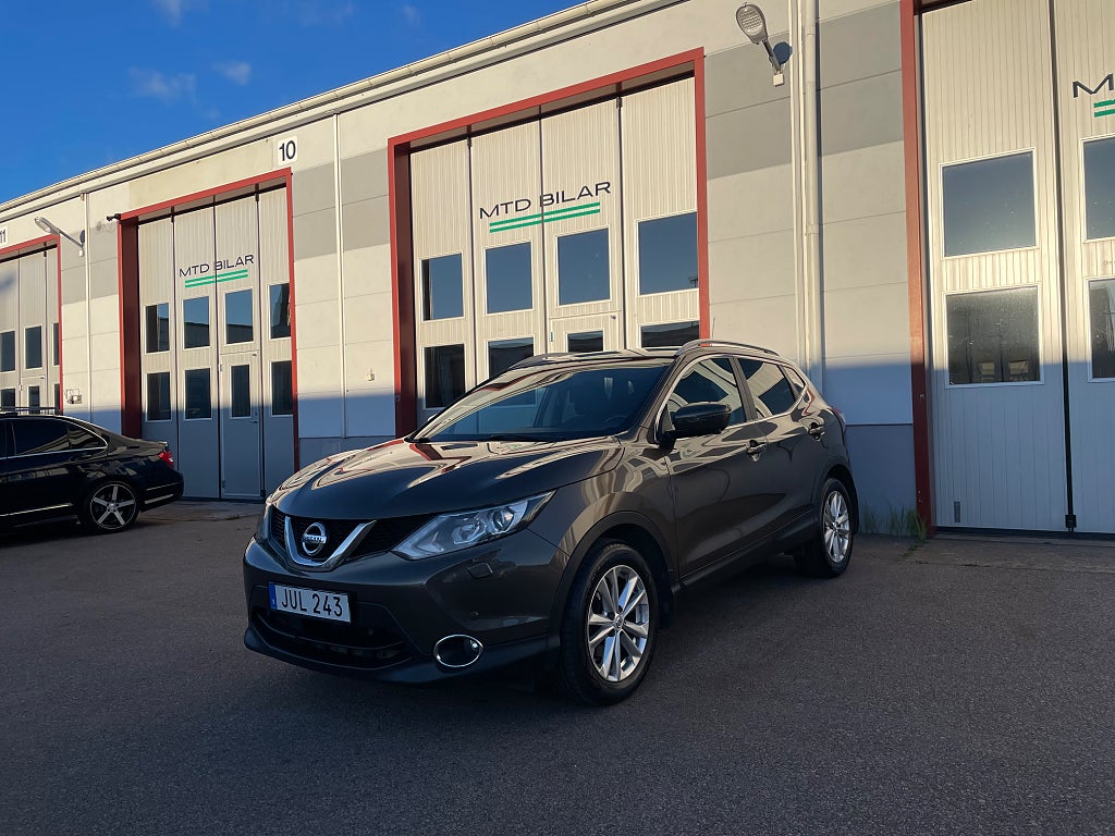Nissan Qashqai 1.2 DIG-T Euro 6 1-Brukare Svensksåld 