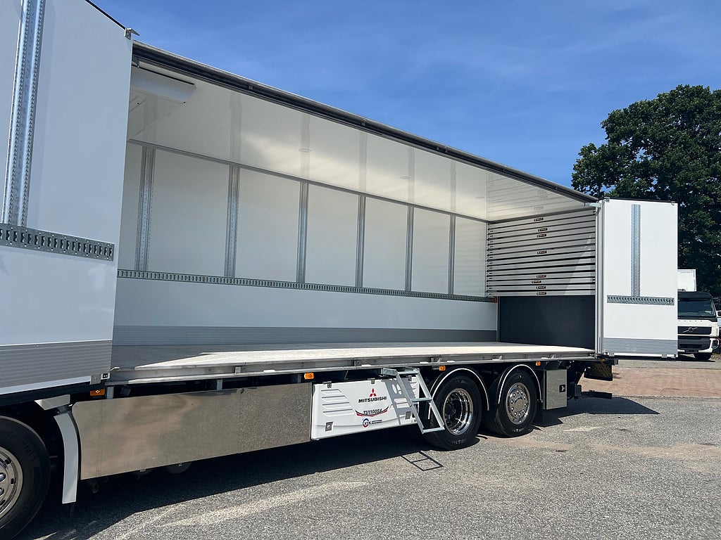 Volvo FM13 460 6x2*4 Kylbil Frysbil Dubbla lastplan 21 Pall