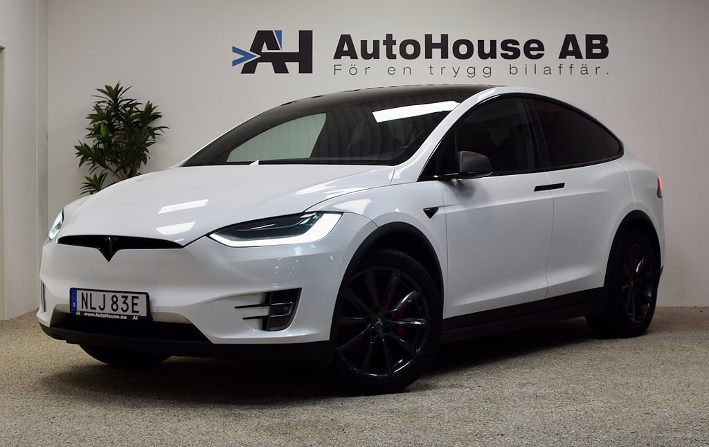 Tesla Model X Performance Raven 6-sits Drag Leasebar