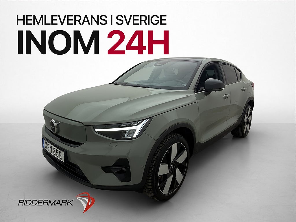 Volvo C40 Recharge Twin Ultimate Värmare Pano H/K Drag 360°