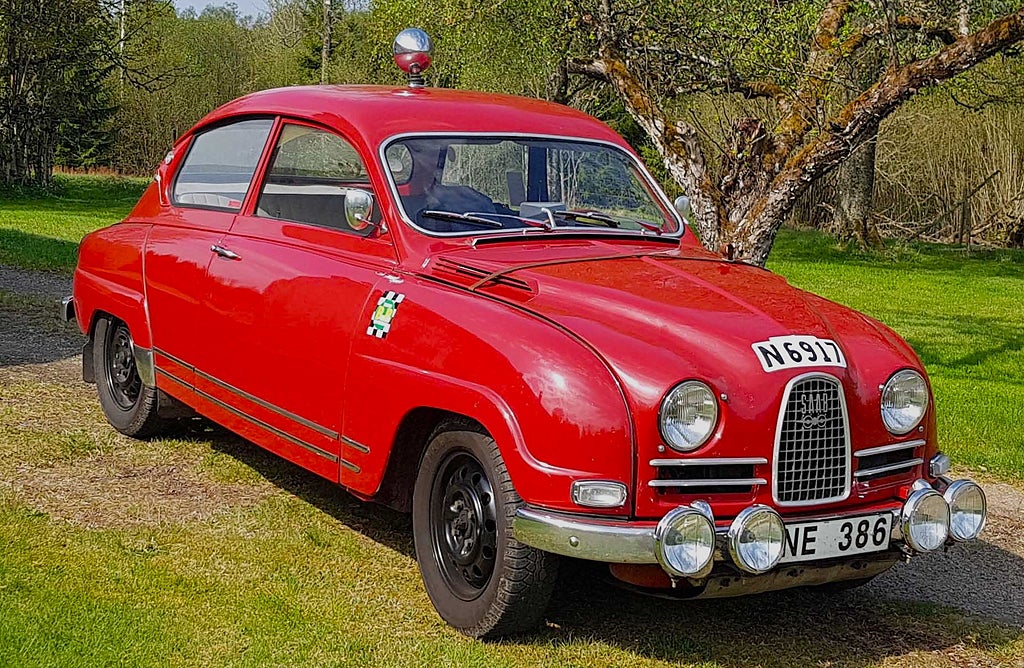 Saab 96 Sport 0.8  T -modell i mycket fint renoverat skick.