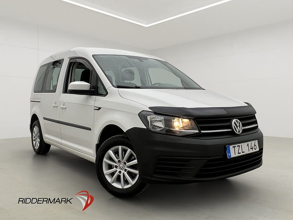 Volkswagen Caddy 2.0TDI Värmare Skinn Drag B-Kamera