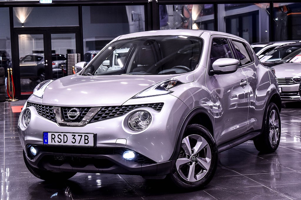 Nissan Juke 1.6 XTRONIC-CVT|Nyservad|B-Kamera|Navi|Keyless-Go