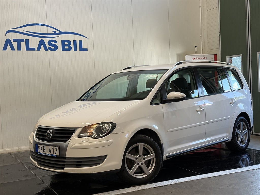 Volkswagen Touran 5-sätes 1.4 TGI EcoFuel DSG 150hk Freestyle Trendline Dragkrok