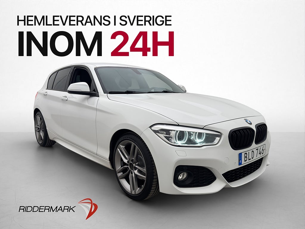 BMW 118d 150hk M Sport P-Sensorer Alcantara 0,40l/mil