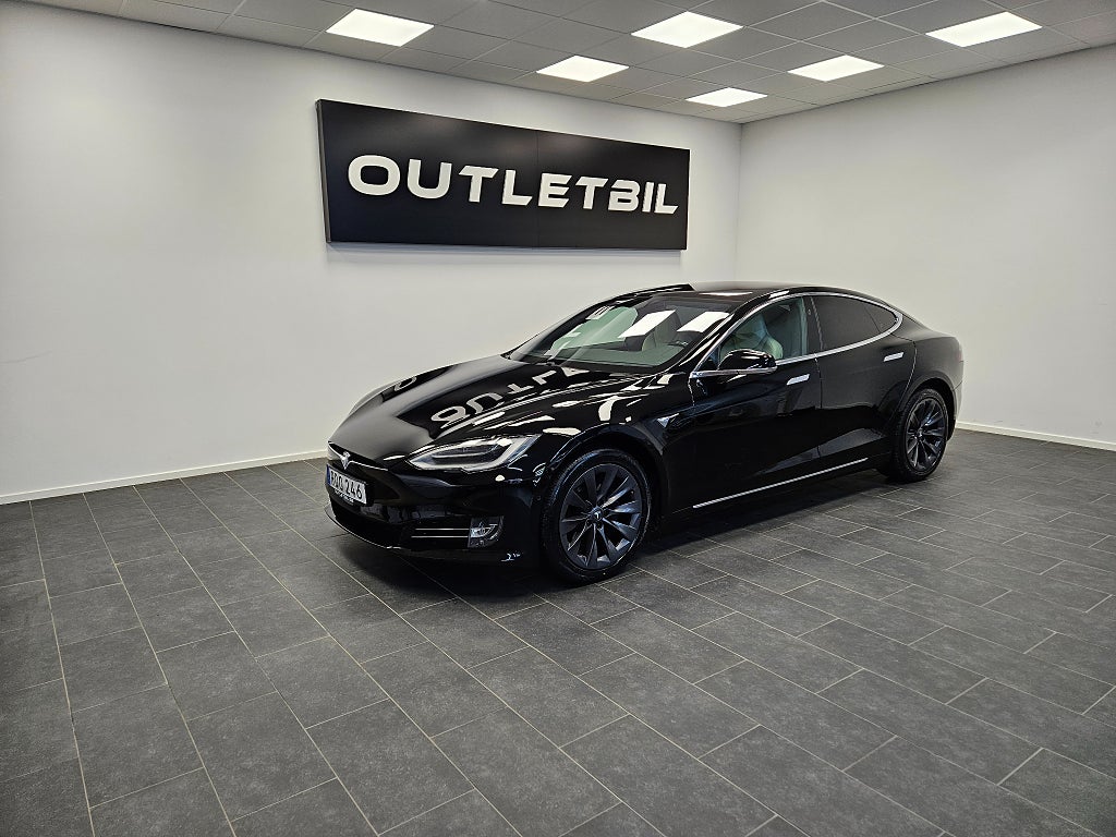 Tesla Model S Long Range AWD 423hk Panorama Läder MOMS