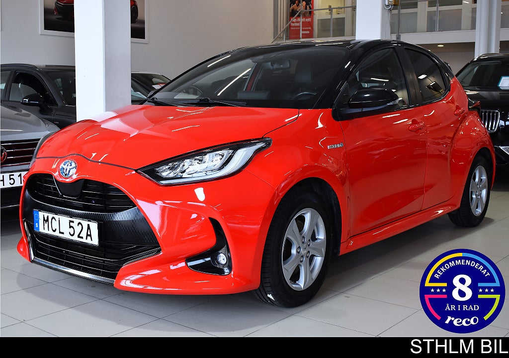 Toyota Yaris Hybrid CVT Premiere Edition B-kamera HUD LED Moms