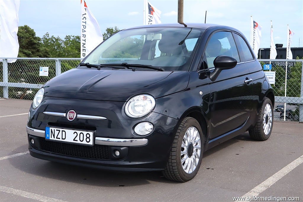 Fiat 500 1.2 8V FWD 69hk S&V Nyservad Taklucka