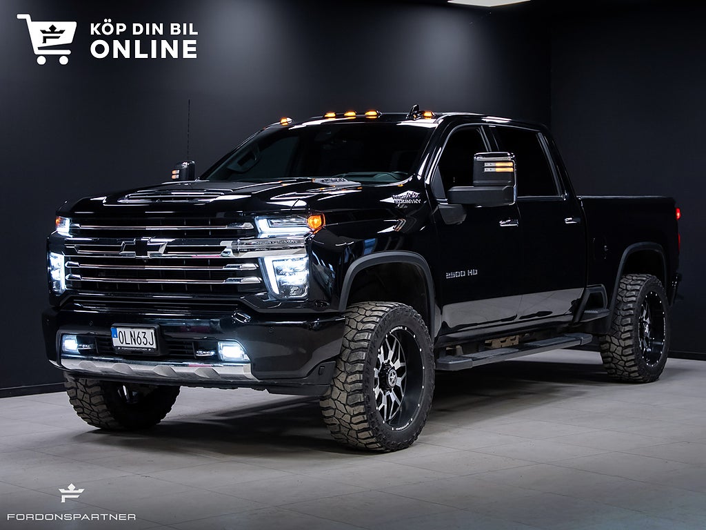 Chevrolet Silverado 2500 HD Crew Cab 6.6 V8 DURAMAX HIGH COUNTRY HÖJD MOMS