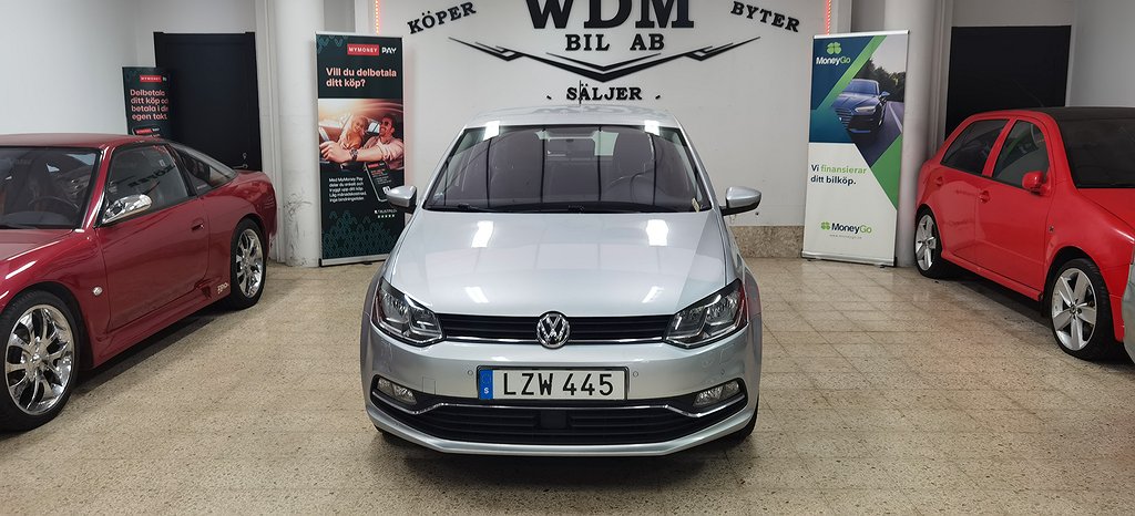 Volkswagen Polo 5-dörrar 1.4 TDI Euro 6 Ny Servi Automat