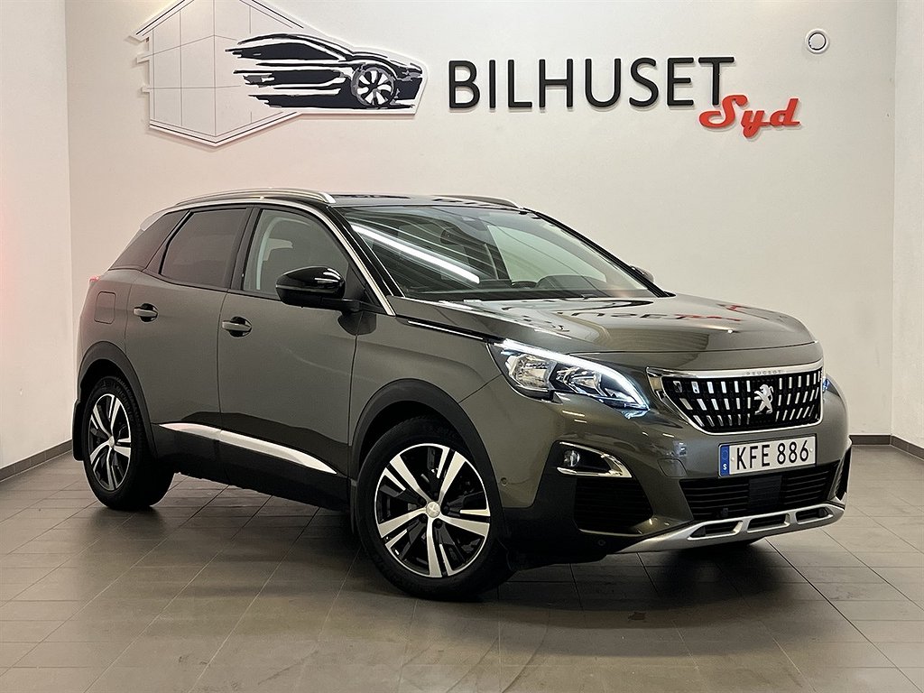 Peugeot 3008 1.6 THP 165hk Bkamera/Krok/Carplay/Keyless/1Brukare