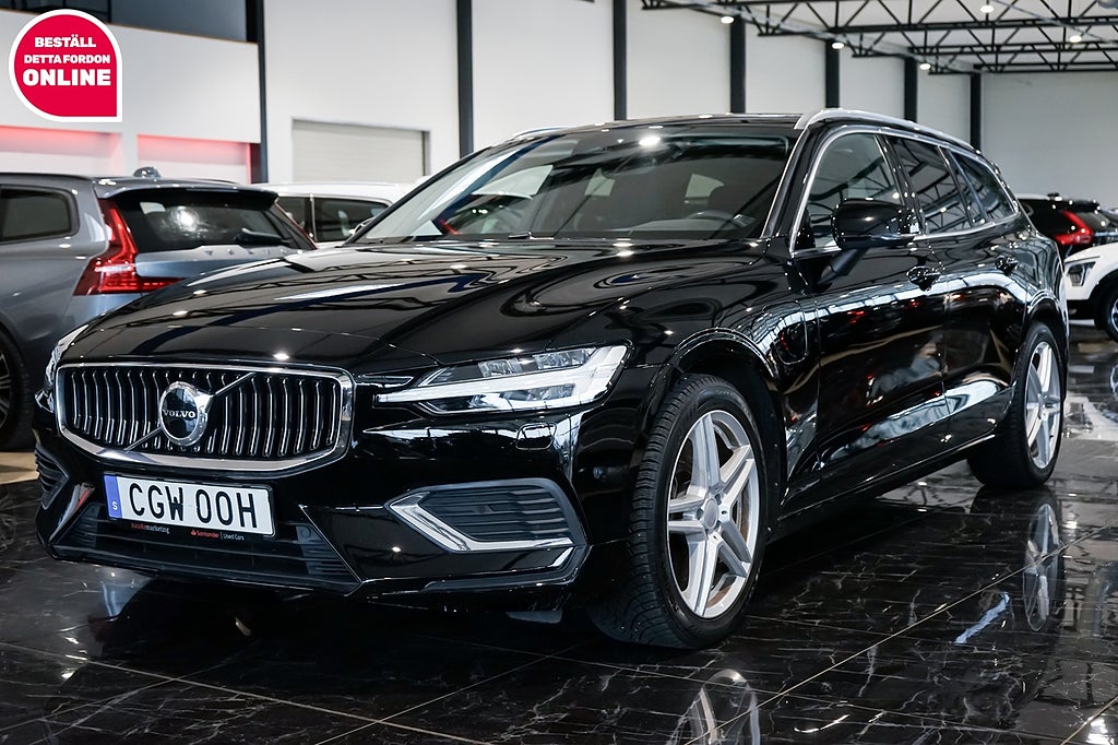 Volvo V60 Recharge T6 AWD AUT Long Range 350hk Google Kamera Blis