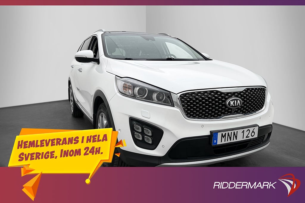Kia Sorento AWD 200hk Special Edt 7-Sits Pano Infinity Drag