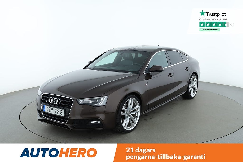 Audi A5 Sportback 2.0 TDI quattro S Line / Värmare, PDC
