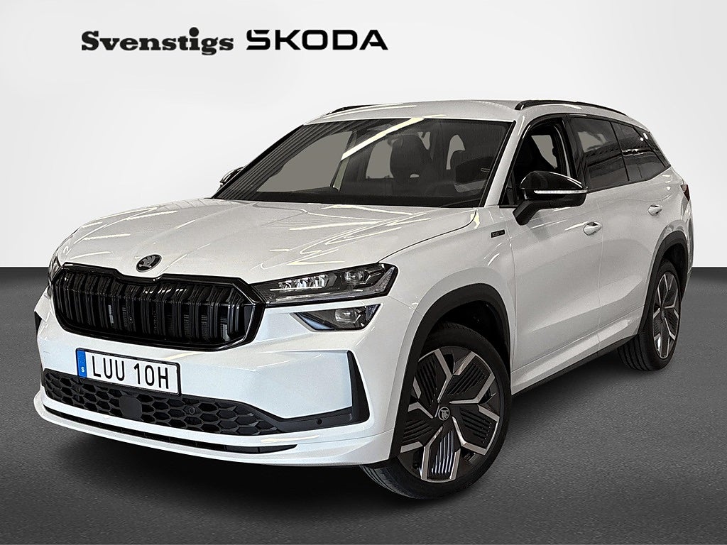 Skoda Kodiaq 2026 SPORTLINE 2,0 TDI 193 HK 7 sits Drag