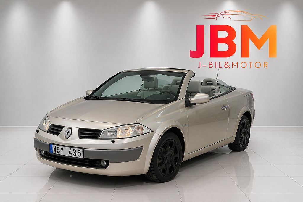 Renault Mégane Coupé-Cabriolet 2.0 Euro 4 Nybesiktad 
