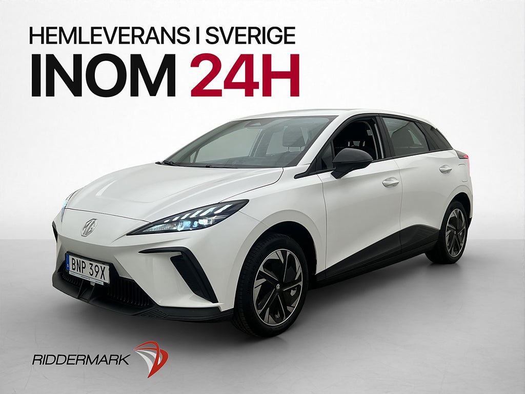 MG 4 Electric 51 kWh Värmepump Kamera MOMS Rattvärme ISOFIX