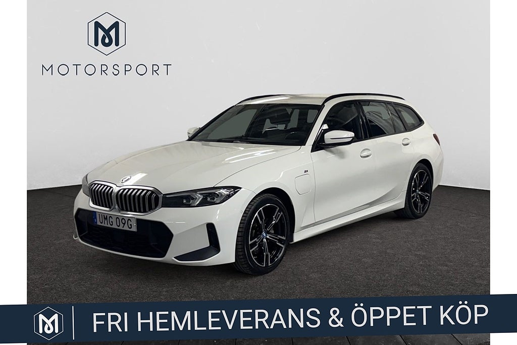 BMW 330e Touring Steptronic M Sport Adaptiv-farth Carplay Skinn