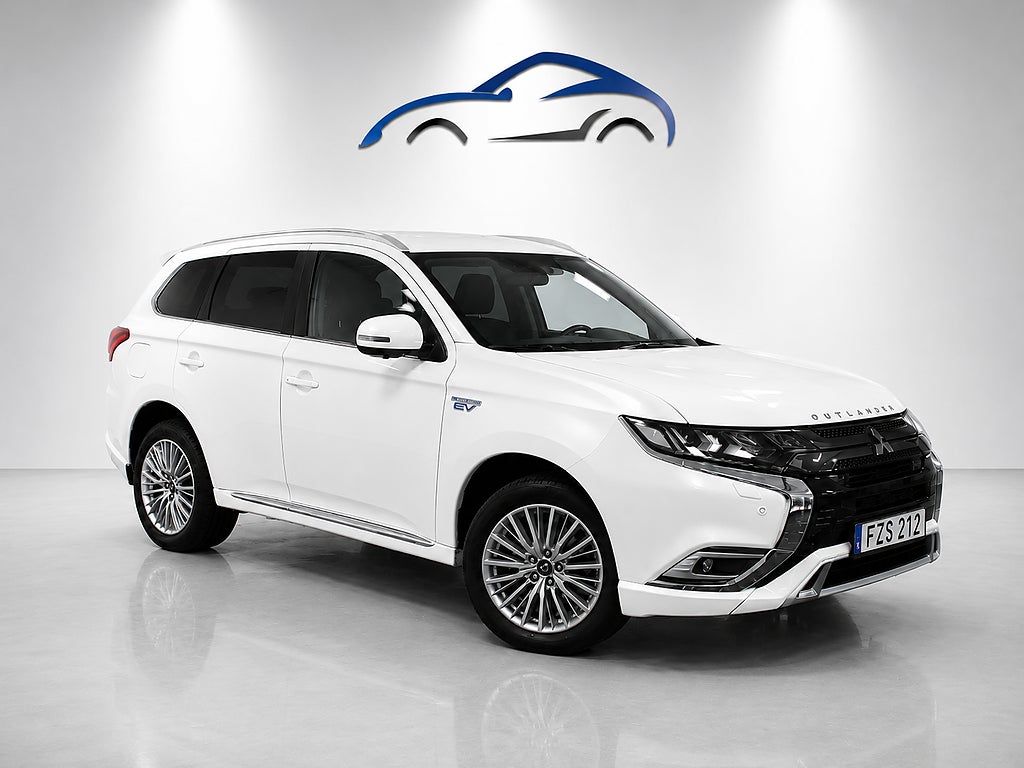 Mitsubishi Outlander PHEV CVT 4WD Business 360-amera Dragkrok Euro 6