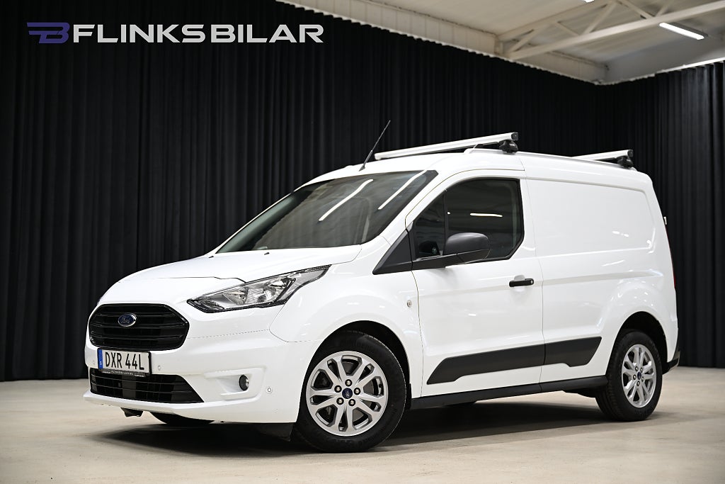 Ford transit Connect 100HK Automat|Inredd|Drag|Värmare|Lågmil|Moms