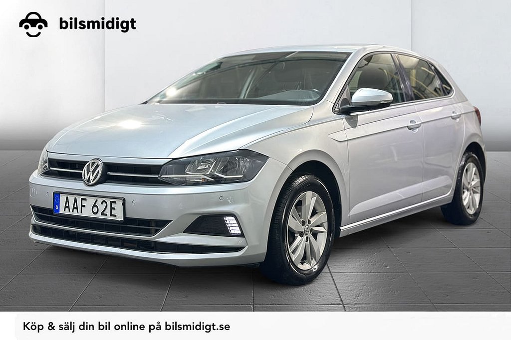 Volkswagen Polo 1.0 TSI DSG Komfortpkt PDC LED Fhållare Moms