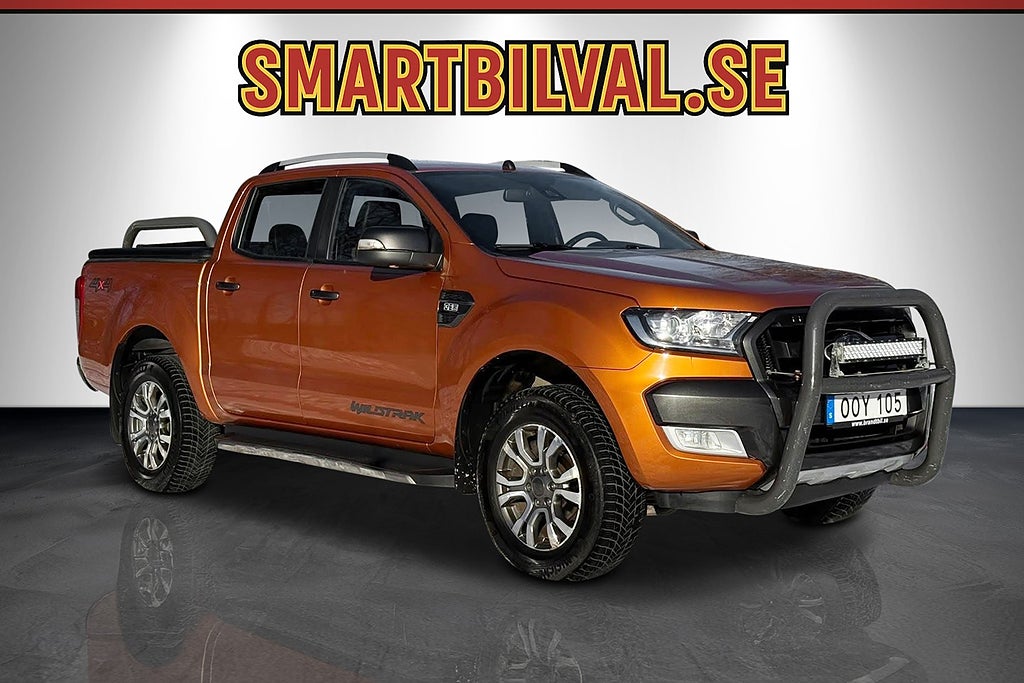 Ford ranger Dubbelhytt 3.2 TDCi 4x4 Wildtrak Dragkrok Värmare