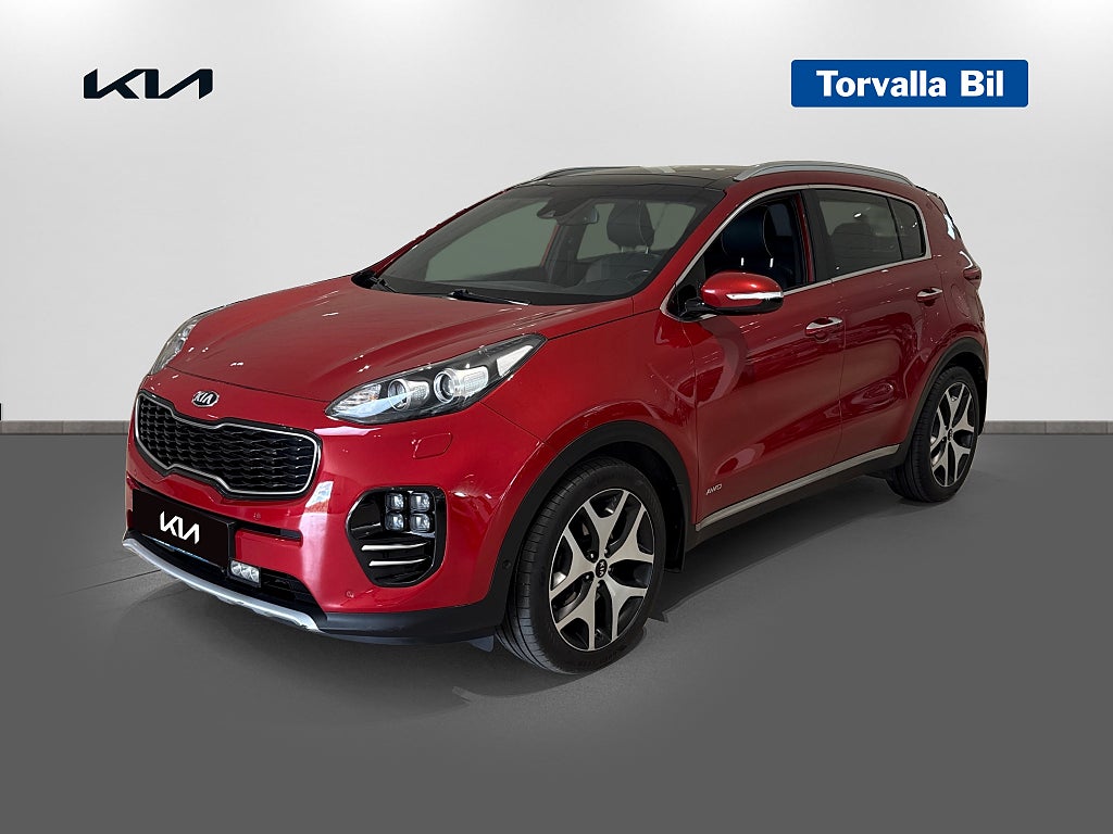 Kia Sportage 2.0 CRDi AWD AUT GT-Line *V-hjul + Drag + M.värmare*