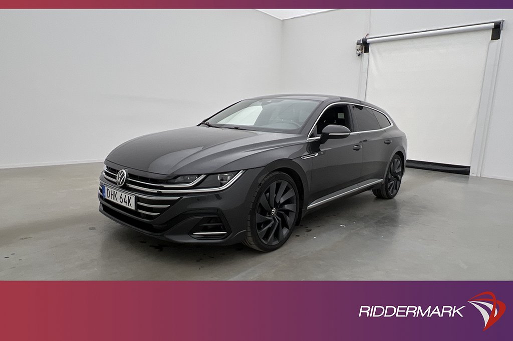 Volkswagen Arteon SB 4M 200hk R-Line Cockpit Värm Drag MOMS