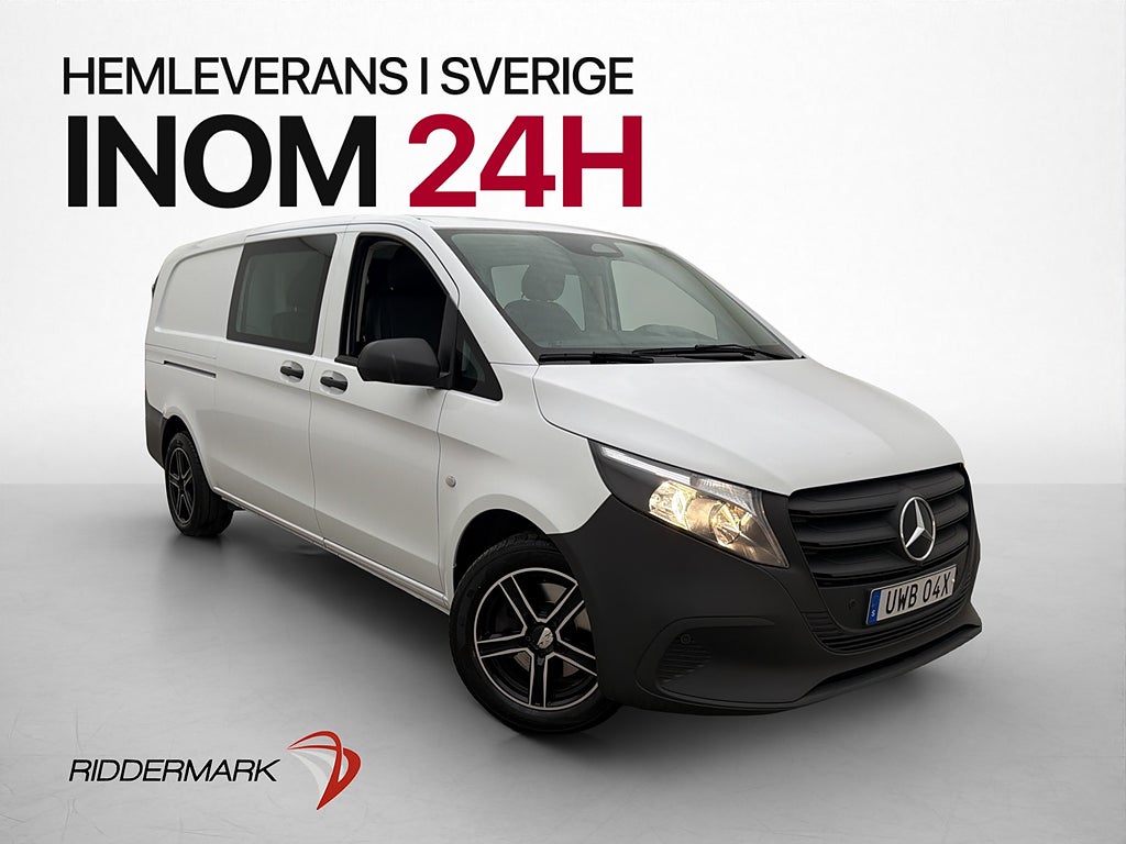 Mercedes-Benz Vito 116 Mixto X-Lång D-Värm Kamera Skinn Moms