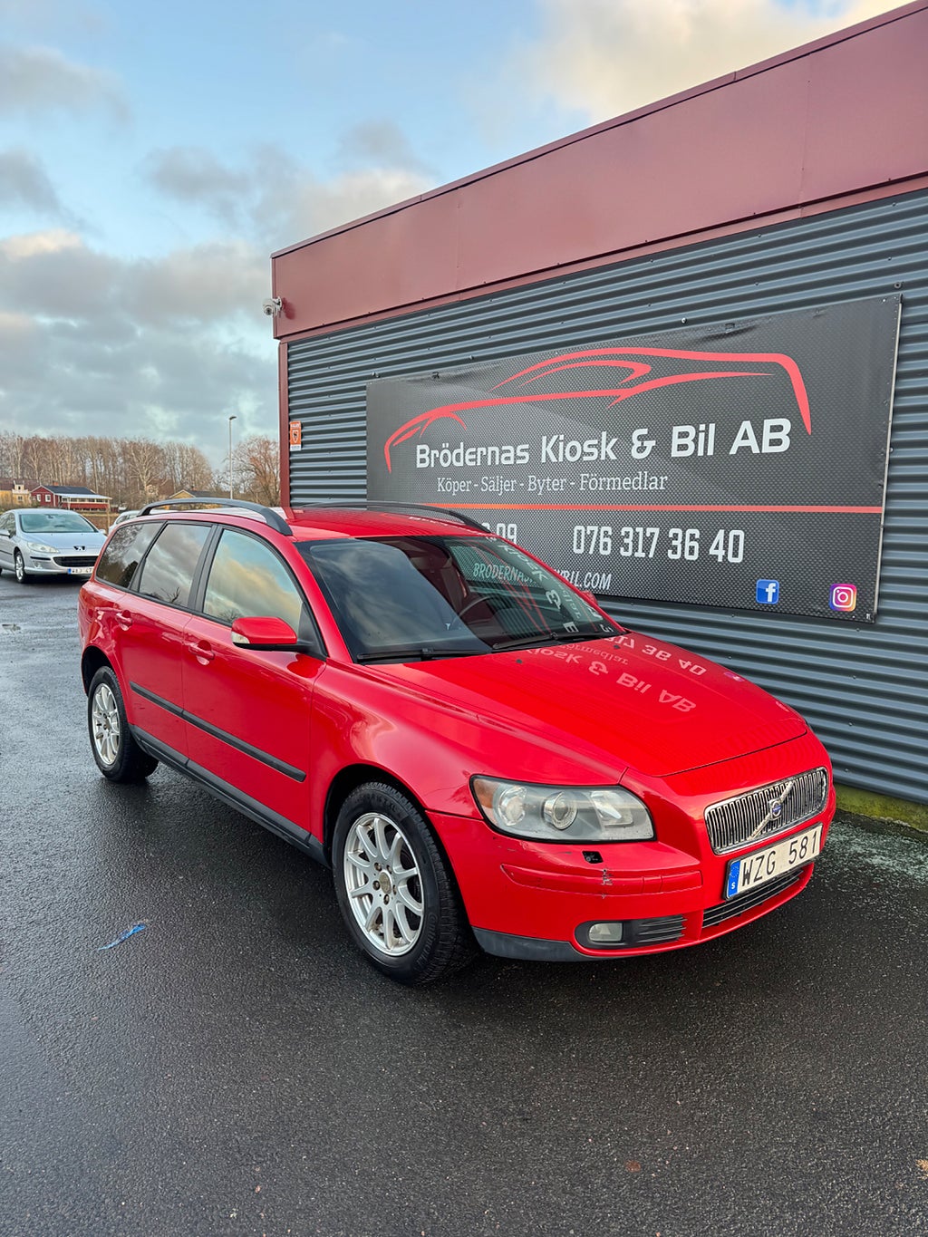 Volvo V50 2.0 D Kinetic Euro 3 Nybesiktigad/Nyservad