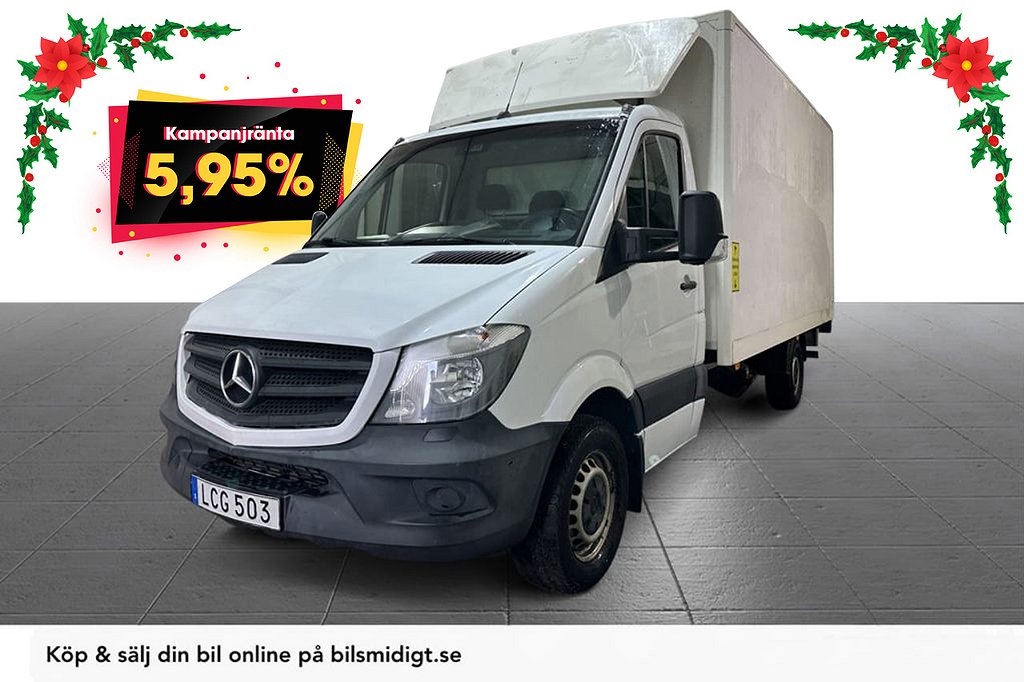 Mercedes-Benz Sprinter 316 Bakgavellyft BKam Värm Moms 5,95%