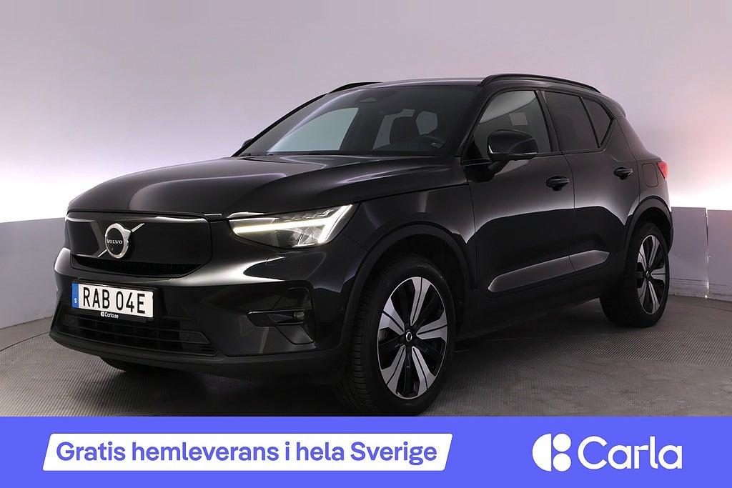 Volvo XC40 Recharge Ultimate Drag Pano H/K BLIS 360 Elstol