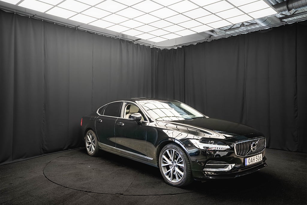 Volvo S90 T6 AWD Inscription Pro PANO B&W LUFT DRAG LÄDER HUD