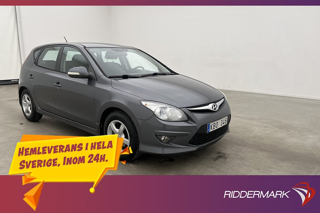 Hyundai i30 1.6 126hk Business M&K Värm P Sensorer 0,69L/mil