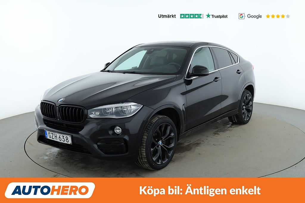 BMW X6 xDrive30d / HUD, Taklucka, Värmare, H/K