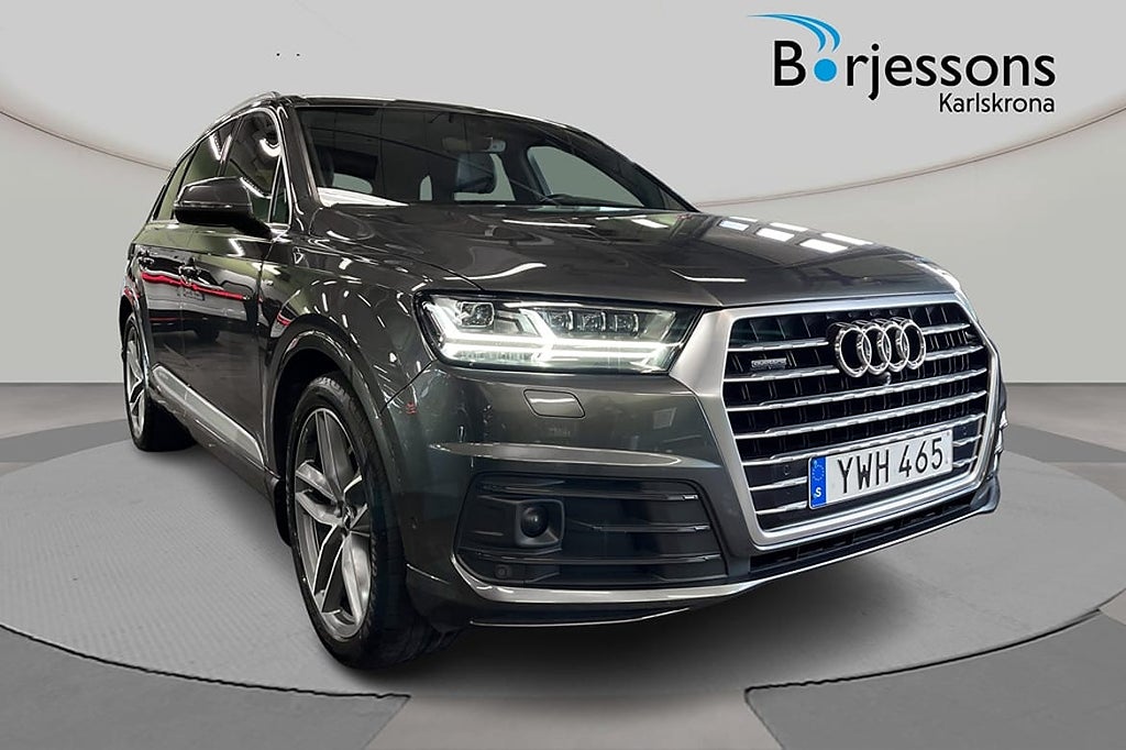 Audi Q7 50 TDI quattro TipTronic, 286hk S-line *Se Spec*