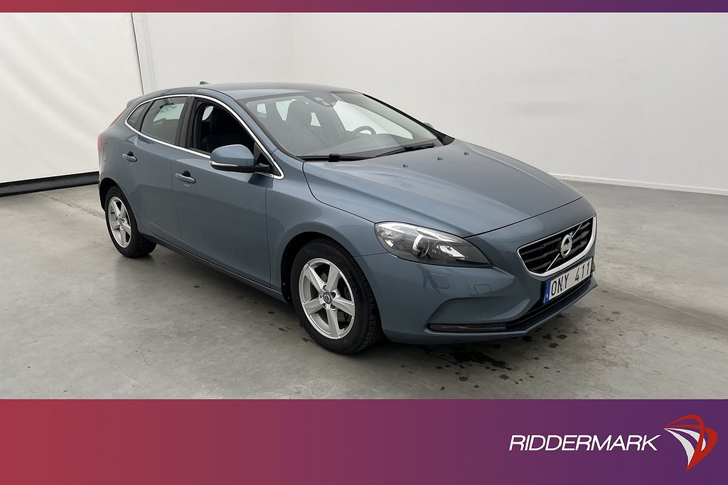 Volvo V40 D2 115hk Momentum Värmare Farthåll Drag 0,39l/Mil