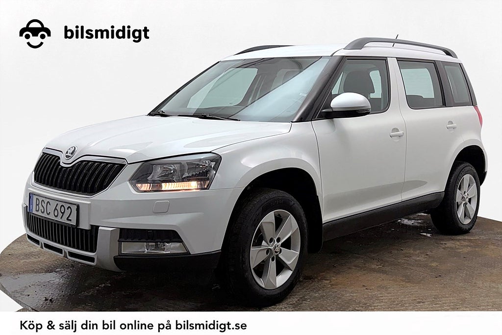 Skoda Yeti Outdoor 2.0 TDI 4x4 Drag P-Sens MoK-uttag 110hk