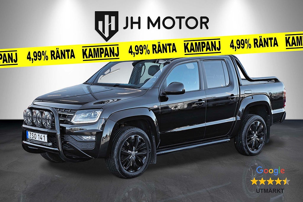 Volkswagen Amarok 3.0 TDI 4Motion Black Style Ed 258hk MOMS/DVÄRM/LÅGMIL