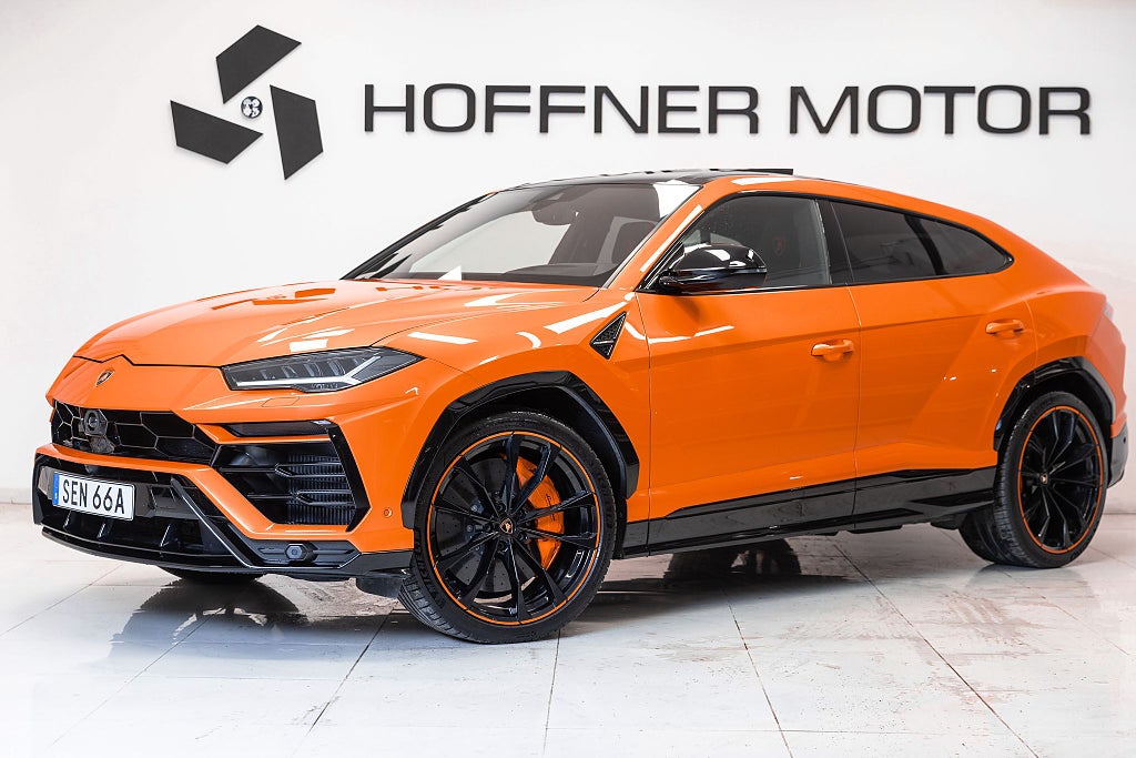 Lamborghini Urus 4.0 V8 AWD Pano CarPlay Capsule EDT 360Kamera SvSåld 