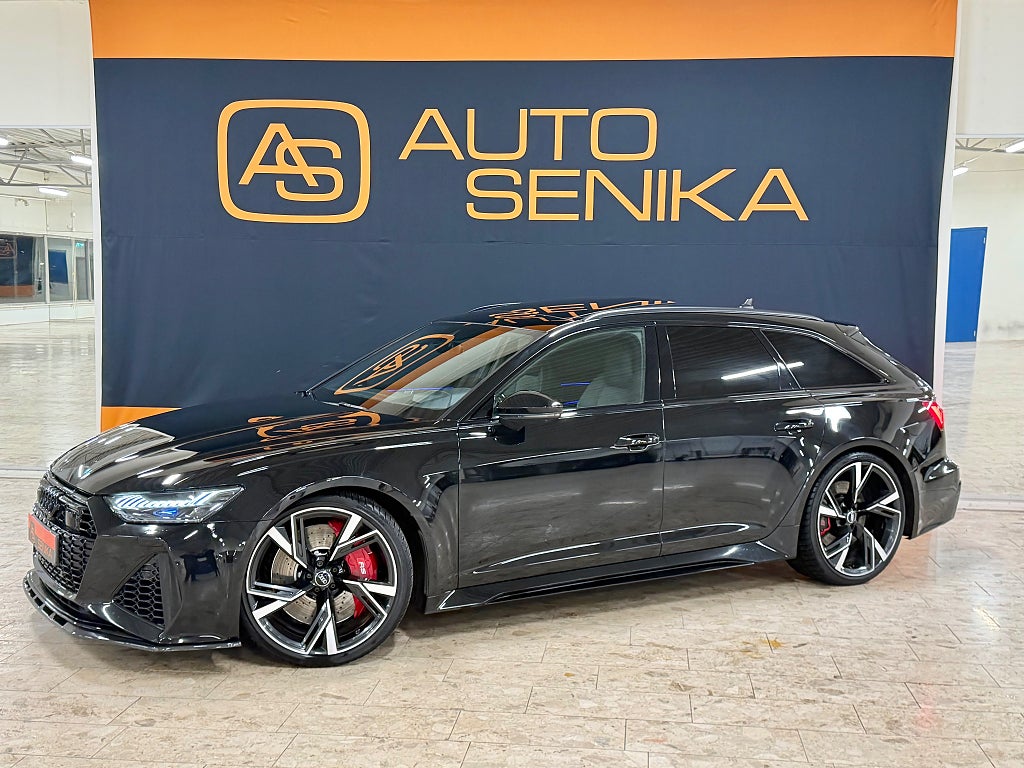 Audi RS6 RS-Designpaket Pano Soft Drag KZR HUD Värmare Bakaxel 