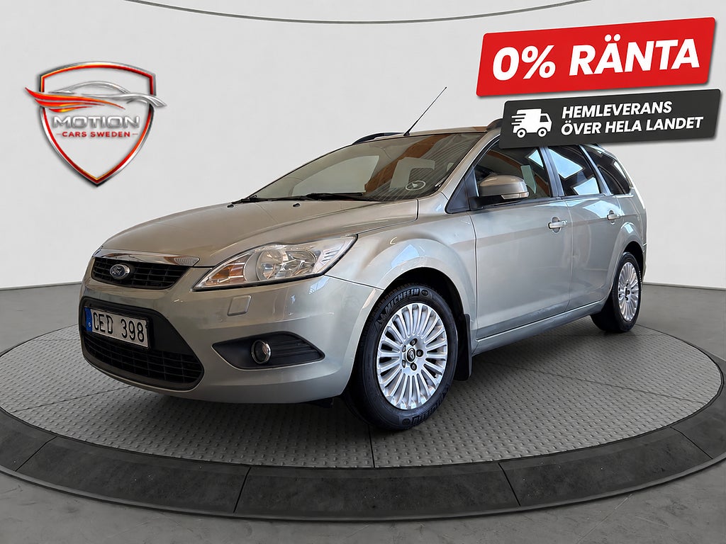 Ford Focus Kombi 1.6 TDCi Räntefritt Bluetooth Besiktigad Servad 