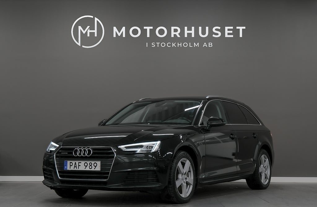 Audi A4 Avant 2.0 TDI quattro Proline Euro 6 Dragkrok Cockpit