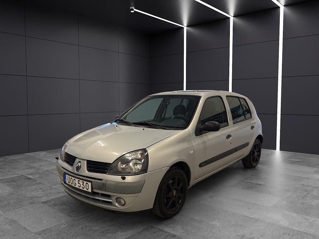 Renault Clio 5-dörrars Halvkombi 1.2 Expression|NY SERVAD|NY BESIKT|